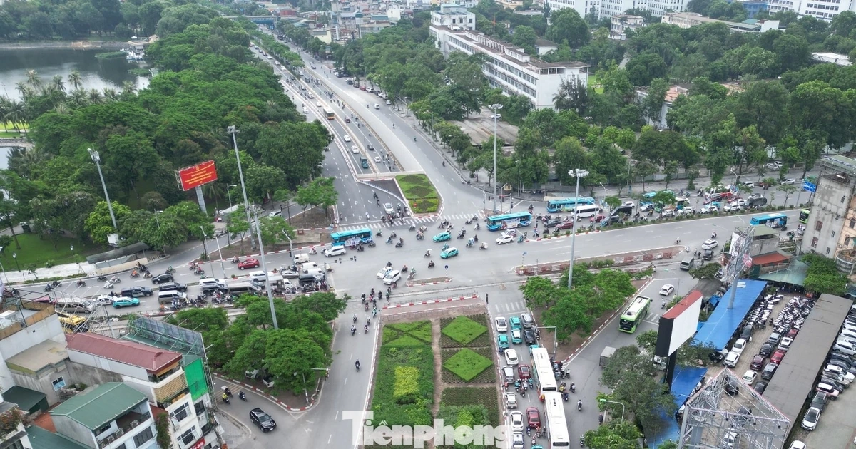Cận cảnh nút Kim Liên, Giải Phóng - Kim Đồng sẽ xây thêm cầu vượt
