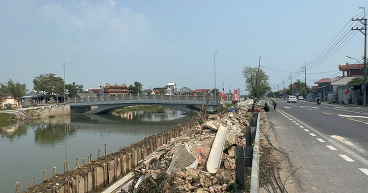 Cận cảnh thi công nút giao cầu Mỹ An sau khi hộ dân cuối cùng rời đi