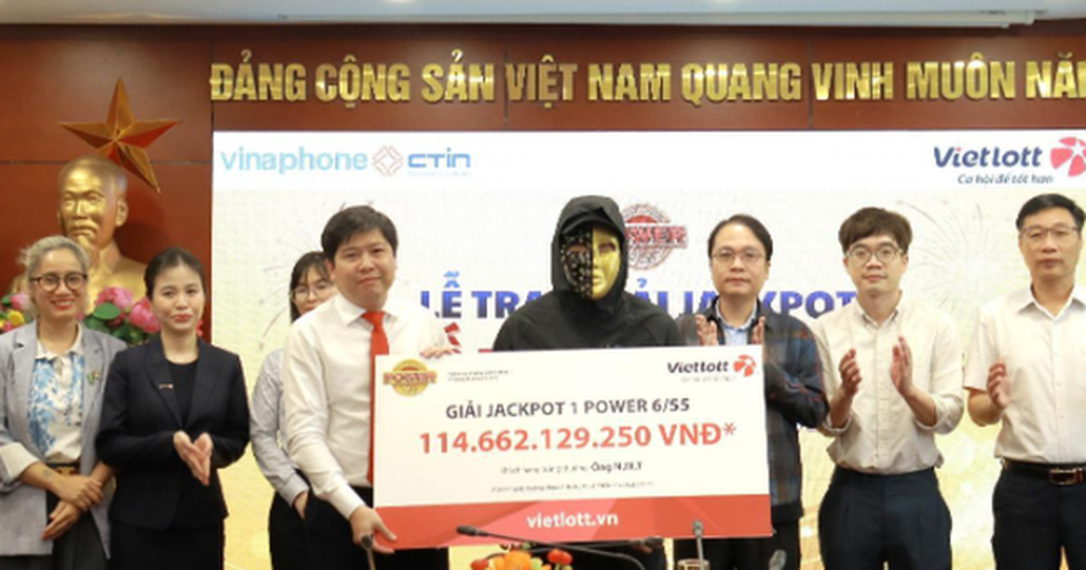 Mua vé số Vietlott mỗi ngày qua điện thoại, người đàn ông ở Tây Ninh trúng thưởng hơn 114 tỉ đồng