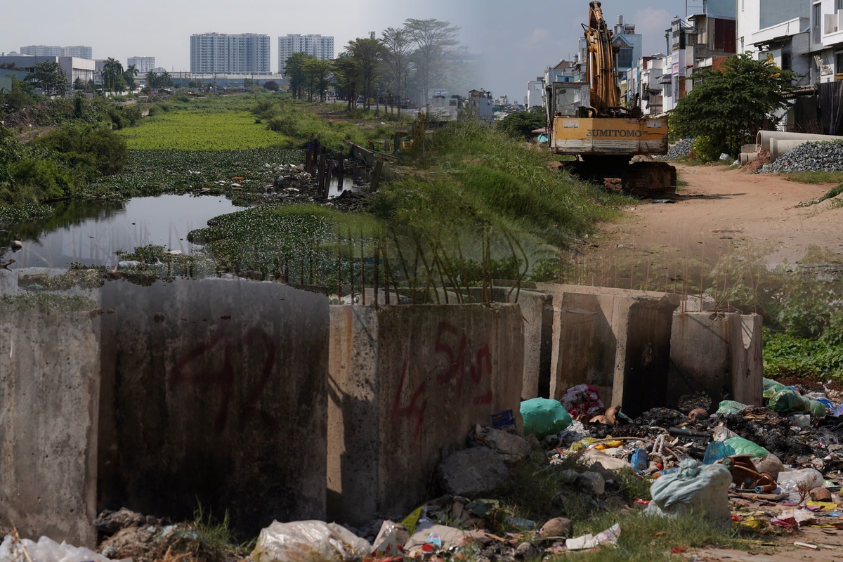 Dự án kênh 9.000 tỷ chậm tiến độ, thi công cầm chừng kéo dài