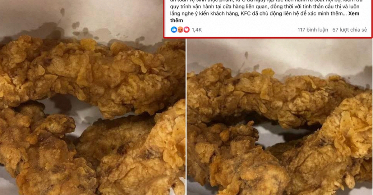 Xôn xao vụ việc gà rán KFC bị tố bán gà mốc, đồ thừa từ hôm trước, quản lý còn cãi tay đôi với khách: Thương hiệu nói gì?