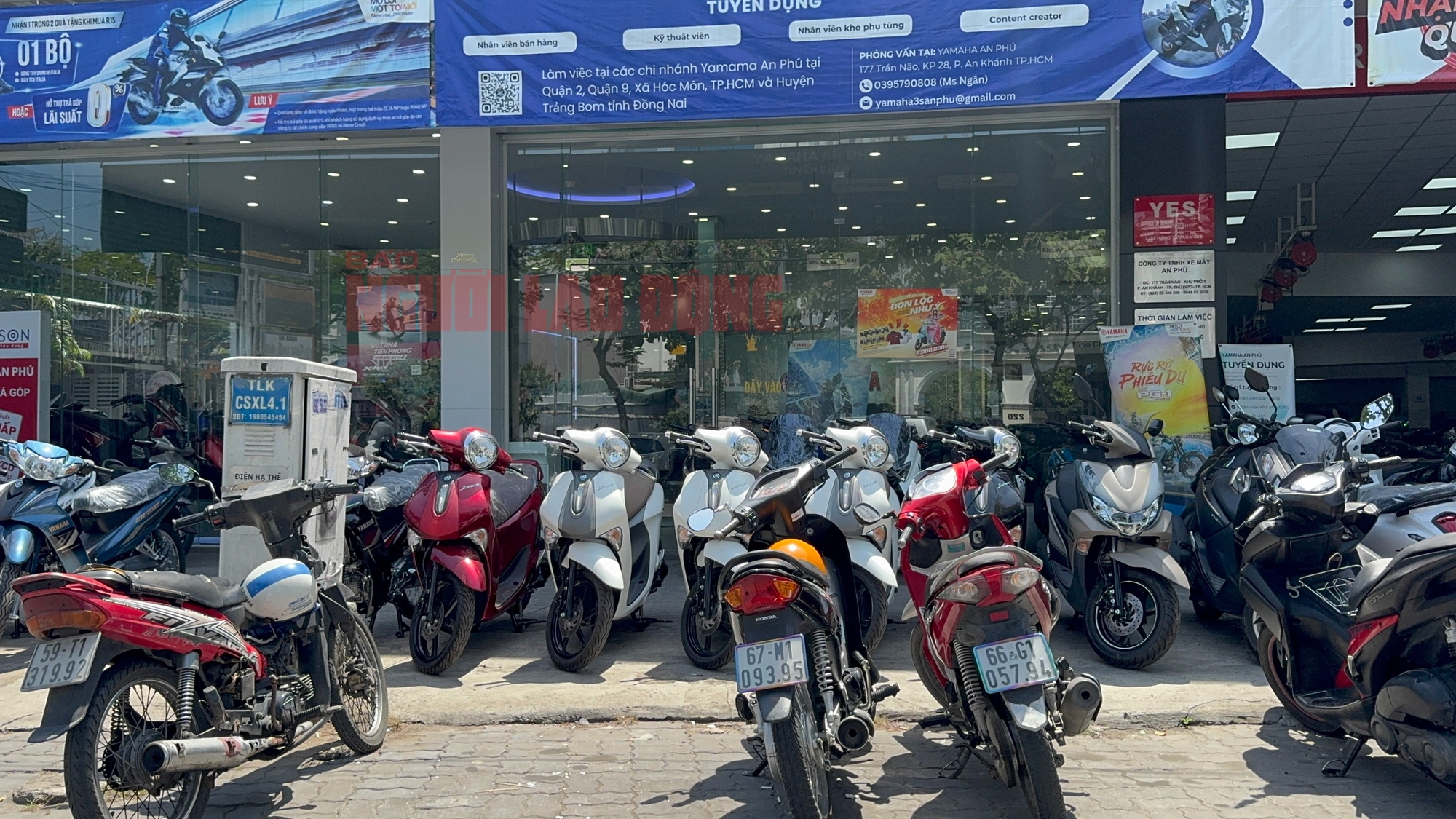 Người dân xếp hàng bốc số mua xe máy điện khi giá xăng tăng vọt, cửa hàng quá tải - Ảnh 4