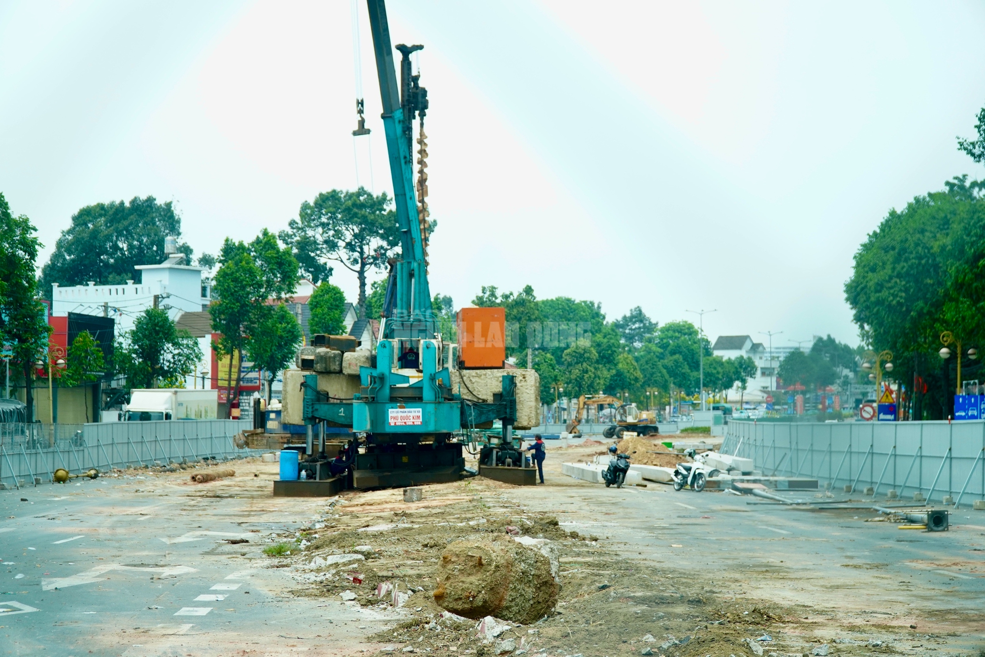 Toàn cảnh hầm chui hơn 1.000 tỉ đồng trên Quốc lộ 13 chính thức thi công - Ảnh 12