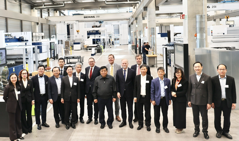 Khuyến khích Tập đoàn TRUMPF mở rộng đầu tư kinh doanh tại Việt Nam - Ảnh 1