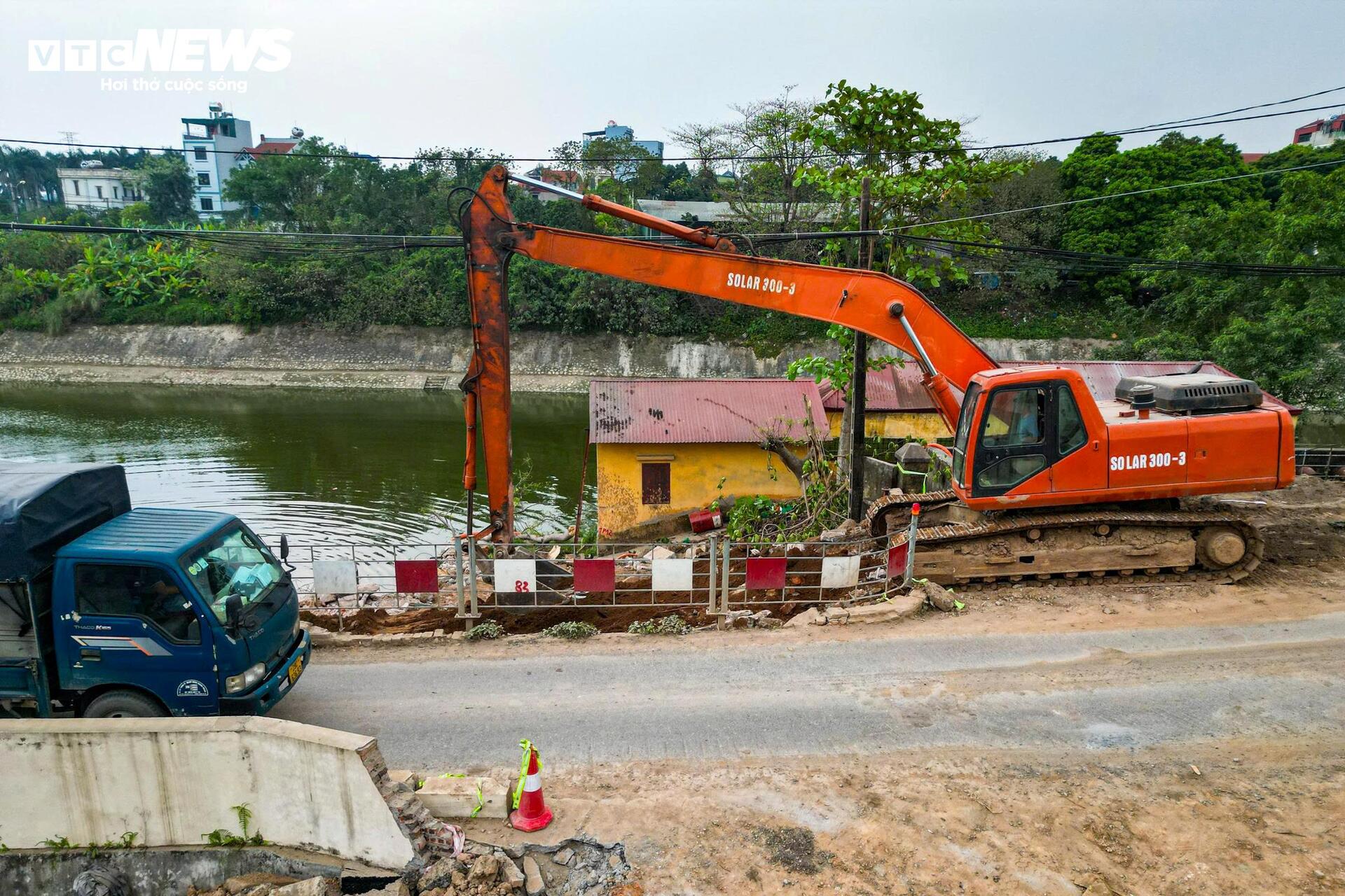 Cận cảnh dự án hơn 920 tỷ đồng chống ngập cho loạt khu đô thị phía Bắc Hà Nội - Ảnh 12