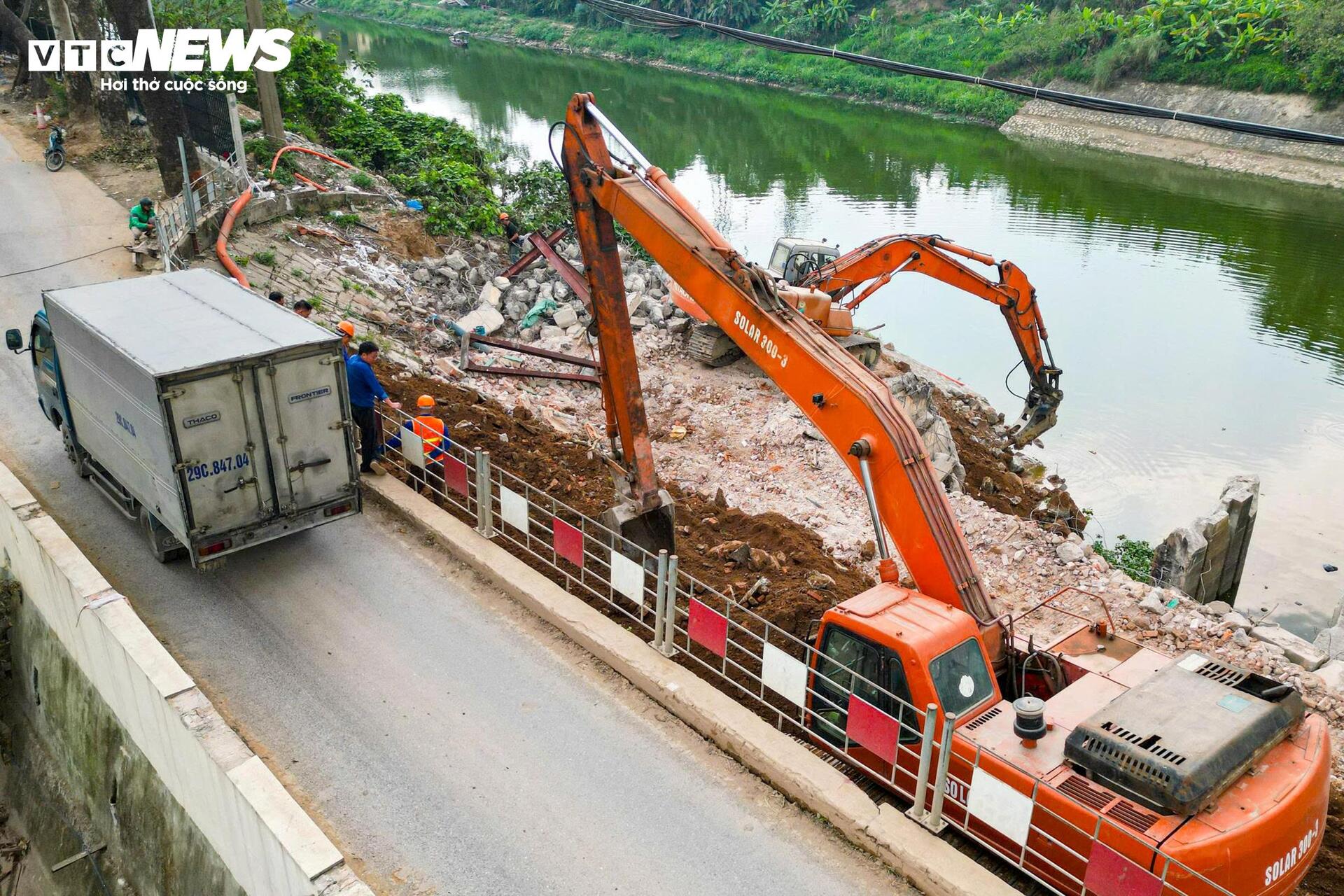 Cận cảnh dự án hơn 920 tỷ đồng chống ngập cho loạt khu đô thị phía Bắc Hà Nội - Ảnh 7