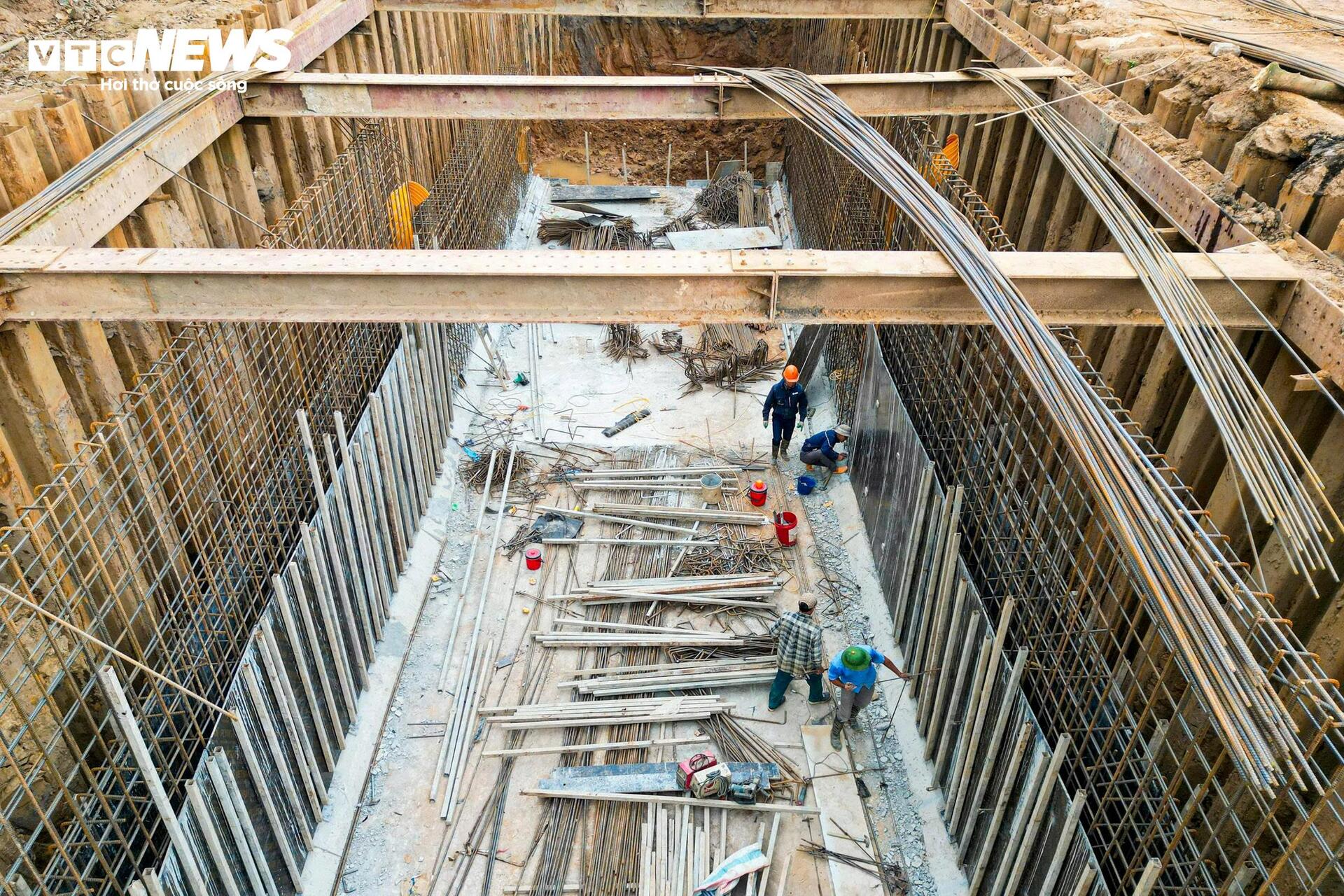 Loạt dự án chống ngập 5.600 tỷ đồng ở Hà Nội thi công rầm rộ trước mùa mưa 2026 - Ảnh 8