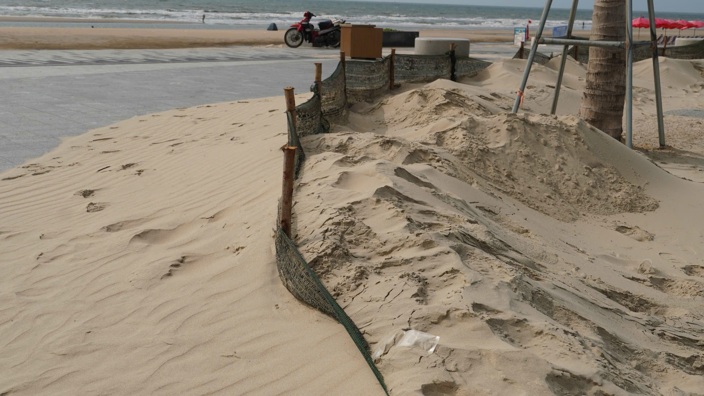 Cát bay phủ kín công viên mới đầu tư nghìn tỷ bên bờ biển ở TPHCM - Ảnh 11