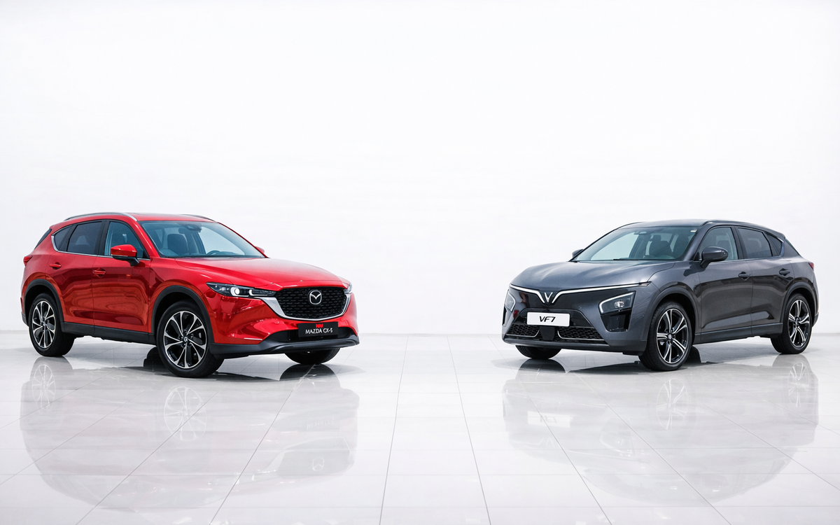 SUV hạng C: Mazda CX-5 vẫn là 'vua' nhưng một cái tên đang âm thầm vươn lên - Ford Terrirory, Hyundai Tucson coi chừng