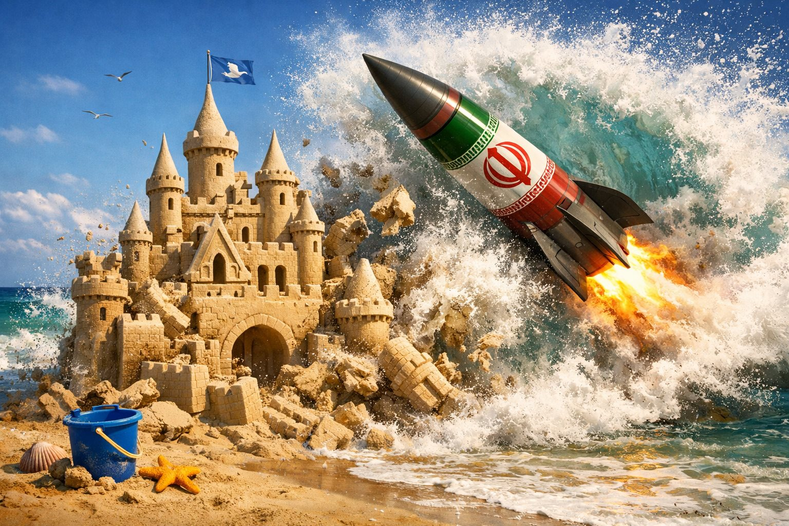 Hàng chục năm cần mẫn xây “thiên đường”, tên lửa Iran khiến nỗ lực của một siêu cường Ả rập đứng trước nguy cơ “dã tràng xe cát” - Ảnh 1