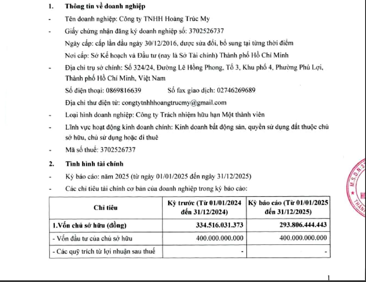 Chủ đầu tư Trúc My Complex “chìm” trong thua lỗ, áp lực trái phiếu 1.080 tỷ đồng đè nặng - Ảnh 2