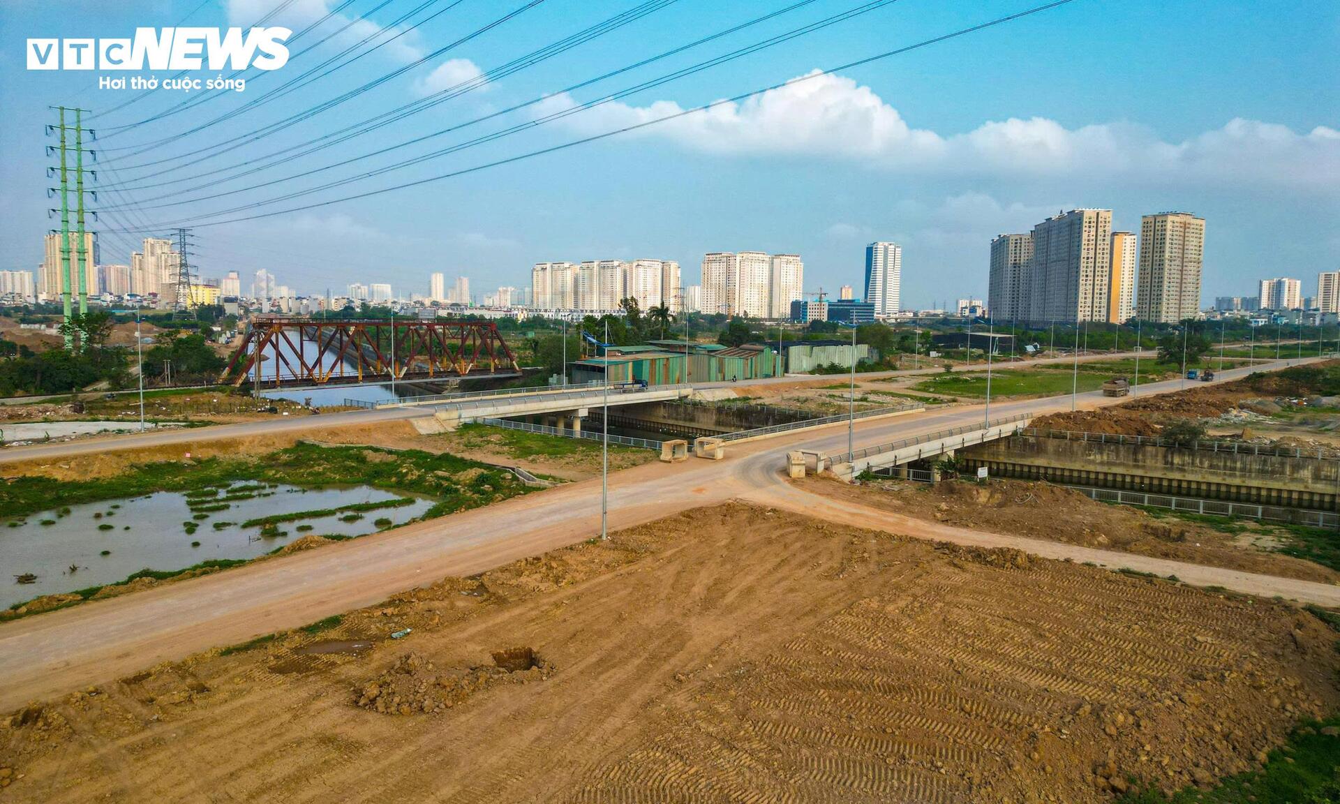 Cận cảnh cụm dự án hồ điều hoà 25ha hơn 1.100 tỷ đồng chống ngập phía Tây Hà Nội - Ảnh 14