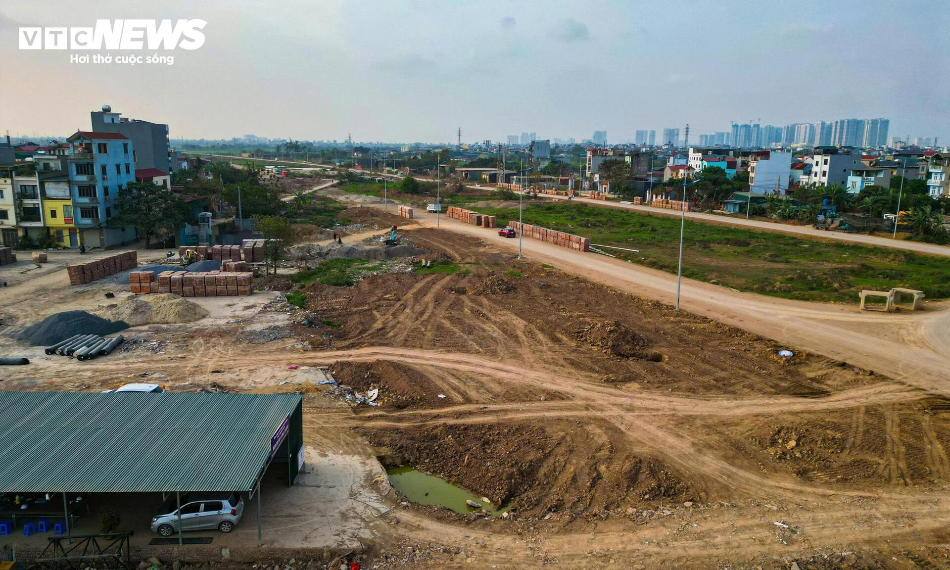 Cận cảnh cụm dự án hồ điều hoà 25ha hơn 1.100 tỷ đồng chống ngập phía Tây Hà Nội - Ảnh 15