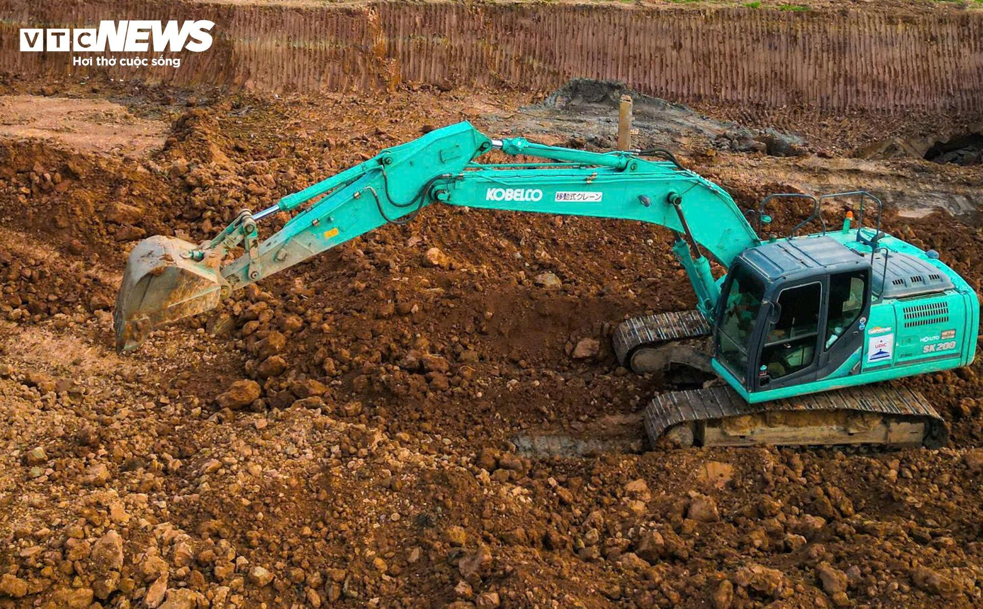 Cận cảnh cụm dự án hồ điều hoà 25ha hơn 1.100 tỷ đồng chống ngập phía Tây Hà Nội - Ảnh 8