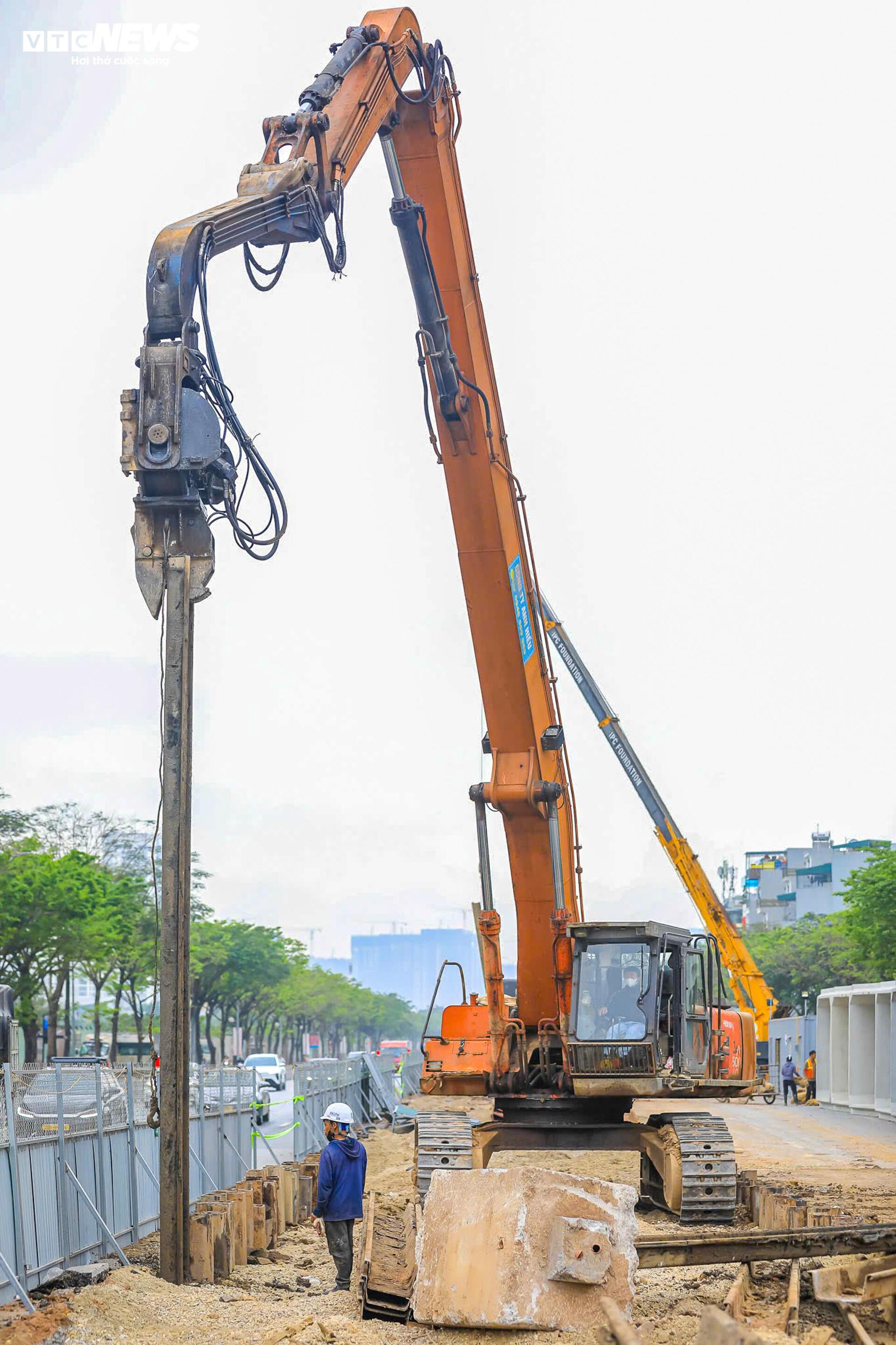 Loạt dự án chống ngập 5.600 tỷ đồng ở Hà Nội thi công rầm rộ trước mùa mưa 2026 - Ảnh 12