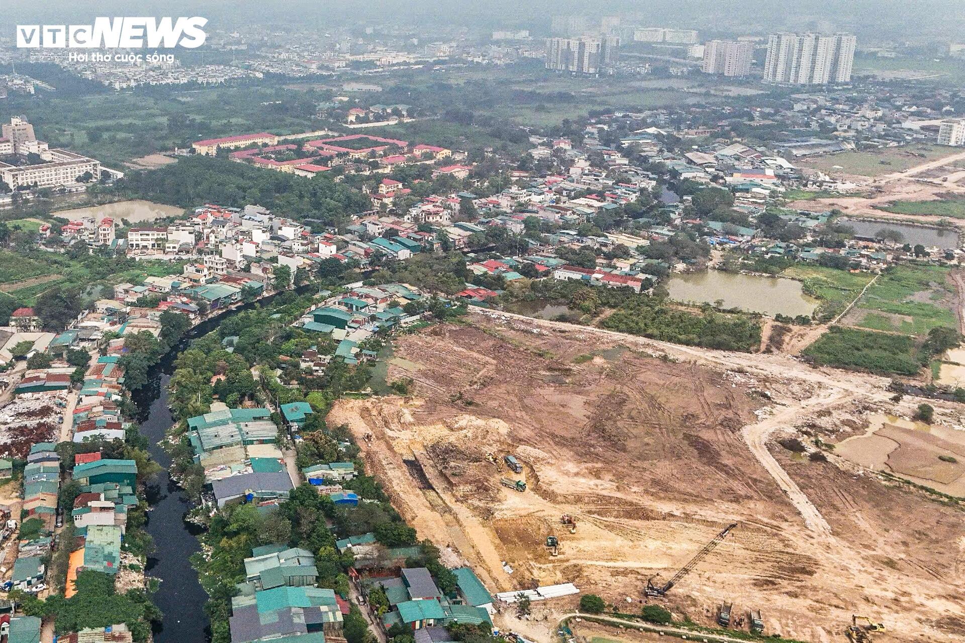 Tăng tốc thi công dự án hồ điều hòa 800 tỷ đồng gần sân Mỹ Đình - Ảnh 9