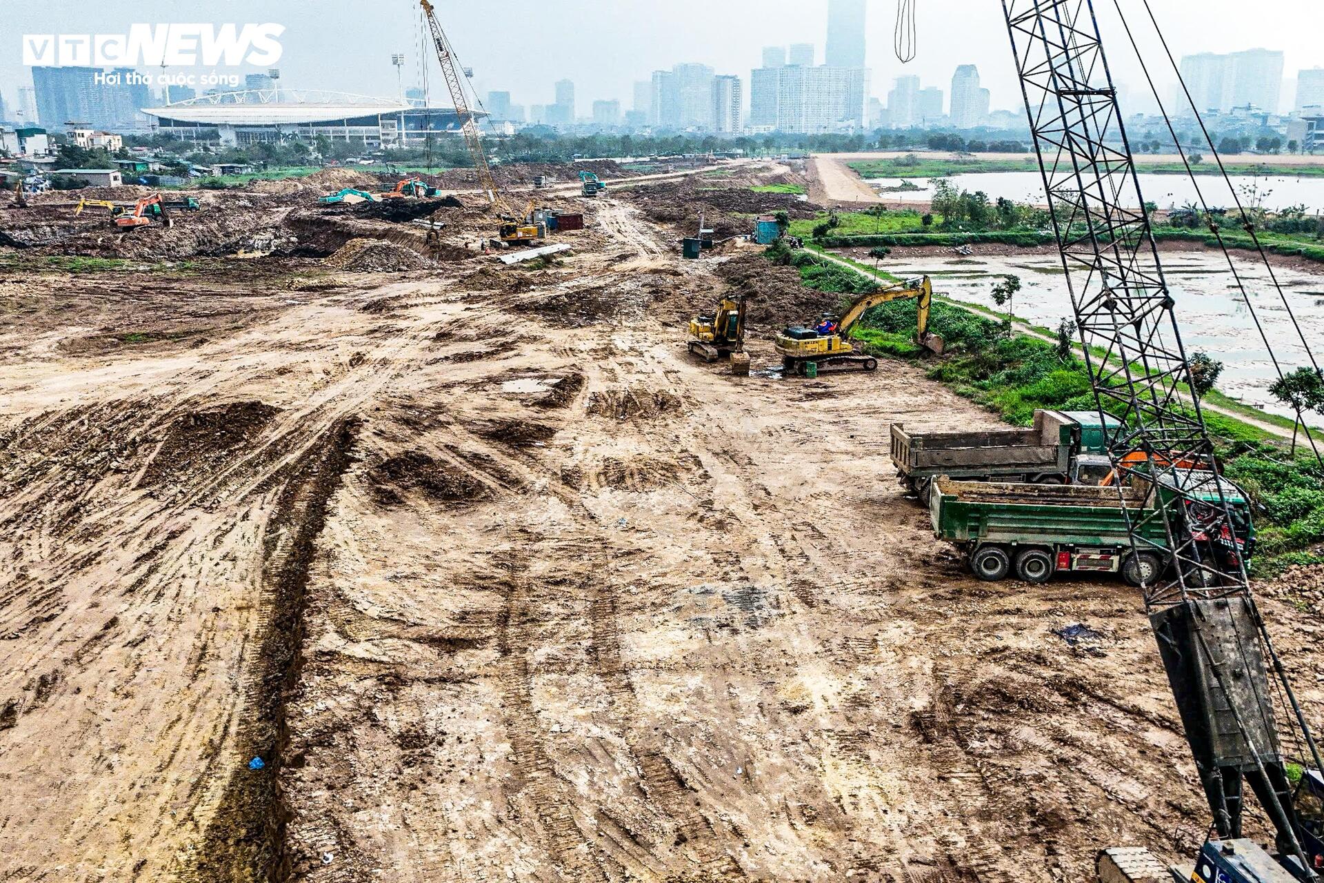 Loạt dự án chống ngập 5.600 tỷ đồng ở Hà Nội thi công rầm rộ trước mùa mưa 2026 - Ảnh 3