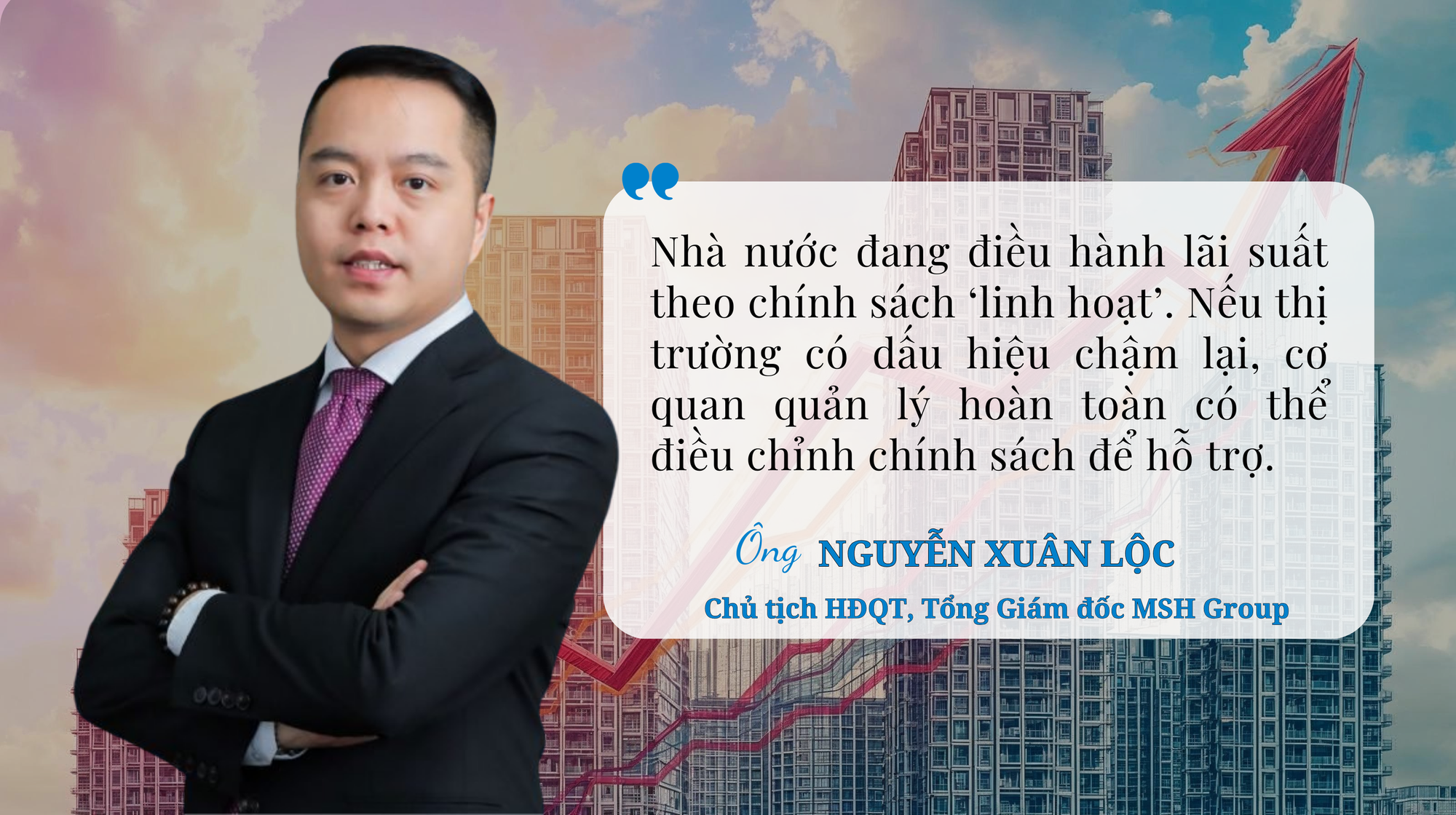 Chủ tịch MSH Group: Lãi suất cao hay thấp chỉ ảnh hưởng đến tốc độ ra quyết định của người mua nhà, không làm mất đi nhu cầu cơ bản của thị trường - Ảnh 2