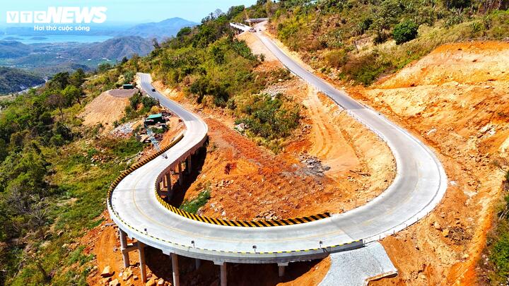 Hình hài Quốc lộ 28B Lâm Đồng khi được đầu tư 1.400 tỷ cải tạo và nâng cấp - Ảnh 7