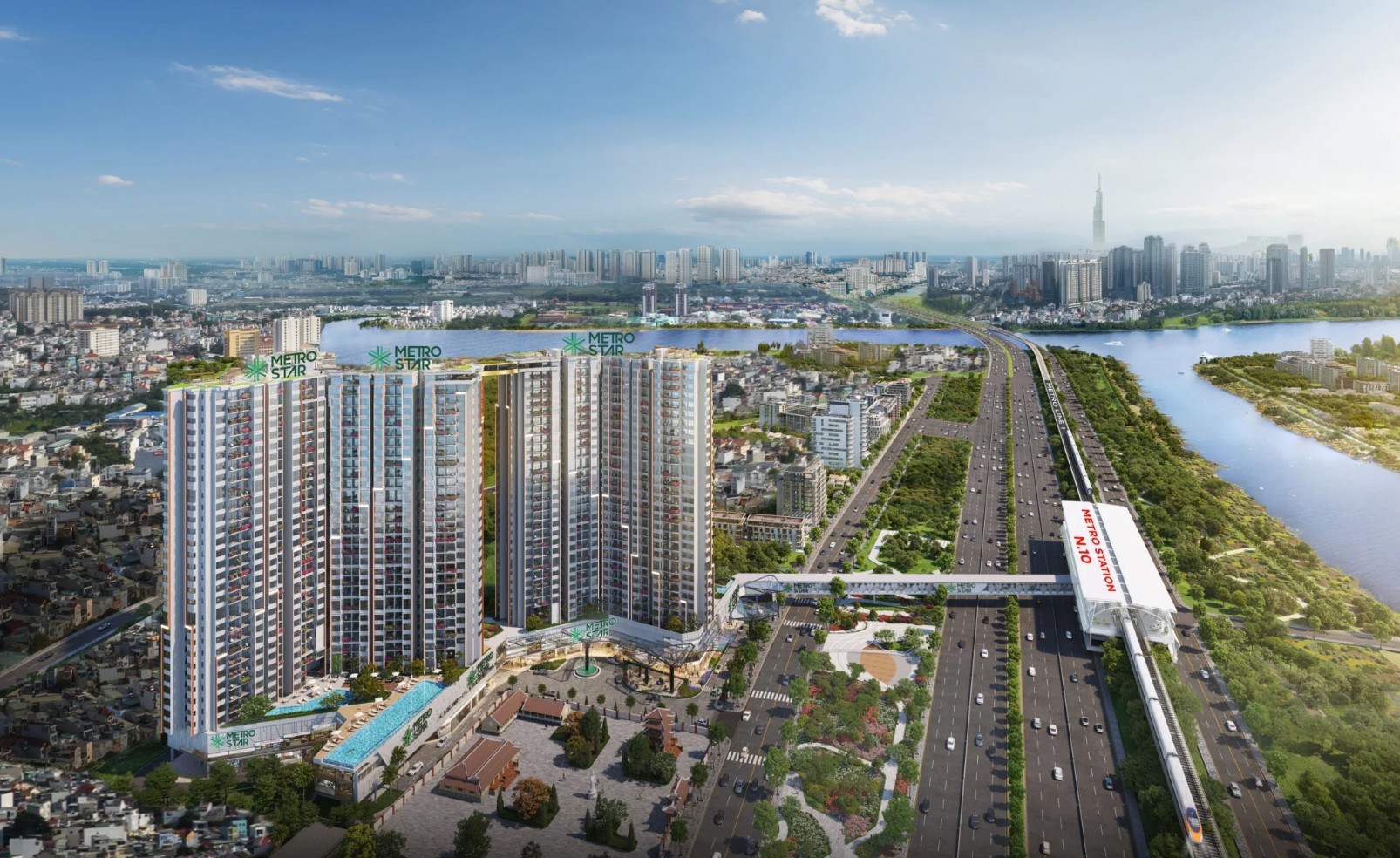 Doanh nghiệp phát triển dự án Metro Star "có tên" trong danh sách nợ thuế - Ảnh 1