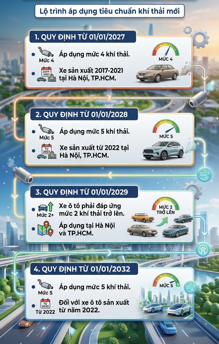 Quy định mới liên quan tới tất cả ô tô trên cả nước đã áp dụng ngay tháng này, người dân cần biết - Ảnh 2