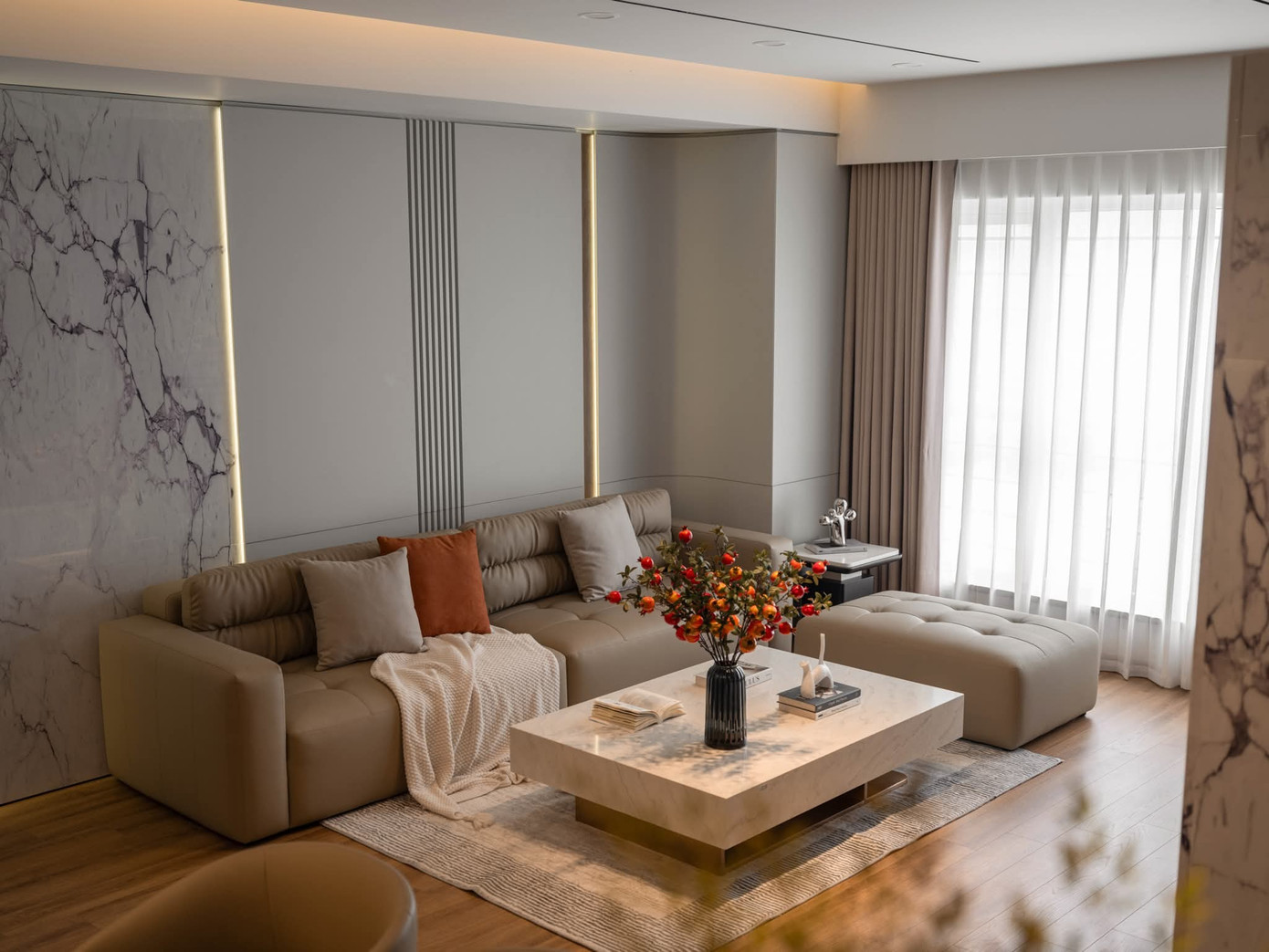 Căn hộ 'U50' với không gian sự tiện nghi, ấm áp - Ảnh 1