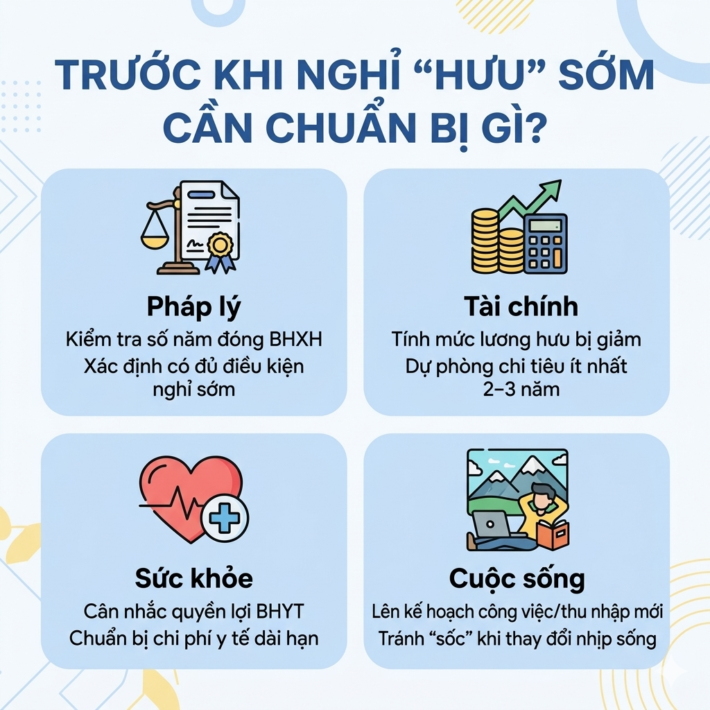 Cập nhật mới nhất: Người trên 40 tuổi muốn "nghỉ hưu sớm" sẽ nhận được gì? Có được hưởng lương hưu không? - Ảnh 4