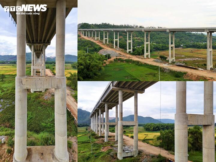 Cận cảnh hơn 200km cao tốc Quảng Ngãi đến Đắk Lắk hoàn thành vẫn 'nằm chờ' - Ảnh 10