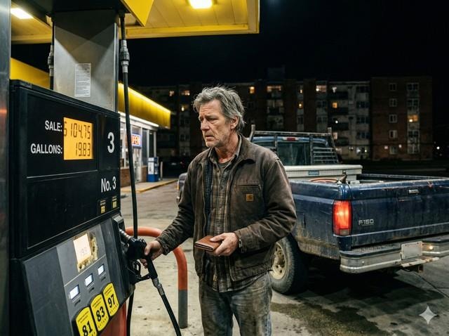 Một người Mỹ: "Hôm nay tôi đổ xăng hết 50 đô! Bạn có nghĩ sẽ thoát khỏi cảnh chật vật chờ lương không?" - Ảnh 1