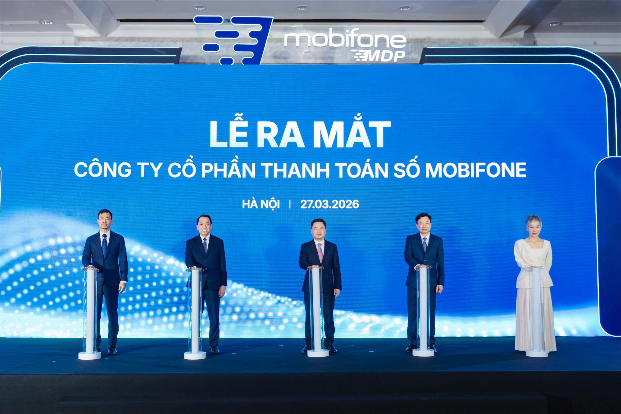 Công ty CP Thanh toán số MobiFone - MDP chính thức ra mắt, định hình hạ tầng thanh toán số thế hệ mới tại Việt Nam - Ảnh 1