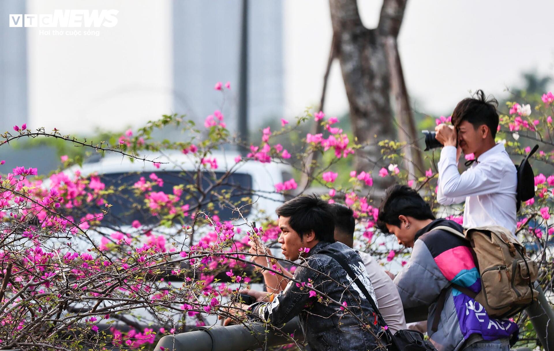 Hoa giấy phủ kín cầu Thủy Tiên, khung cảnh như 'xứ sở thần tiên' - Ảnh 14