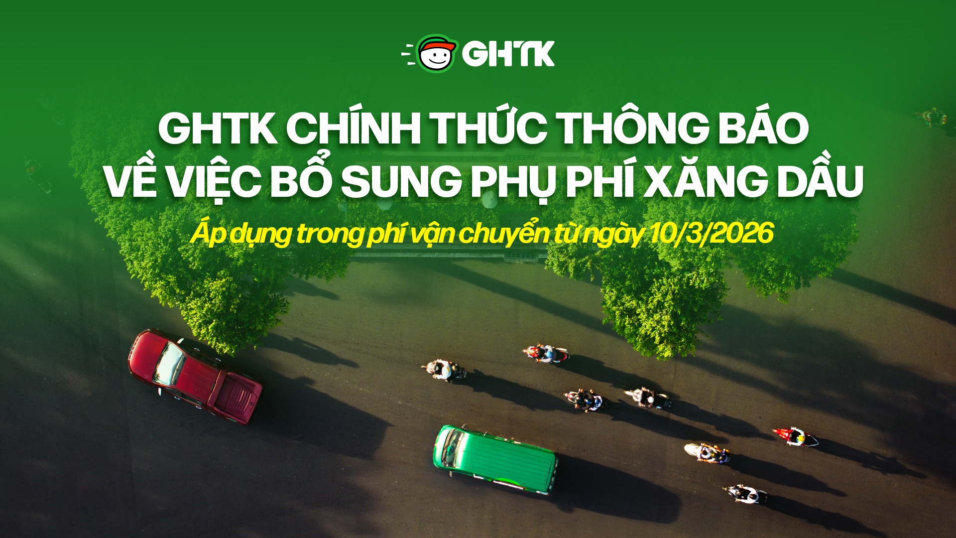 Viettel Post, Giao Hàng Tiết Kiệm ra thông báo tăng phụ phí xăng dầu, mức cao nhất 17% - Ảnh 1