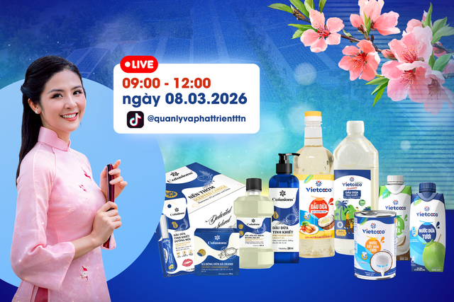 Câu chuyện trái dừa Việt được kể tại “phố hàng hiệu” Thủ đô - Ảnh 1