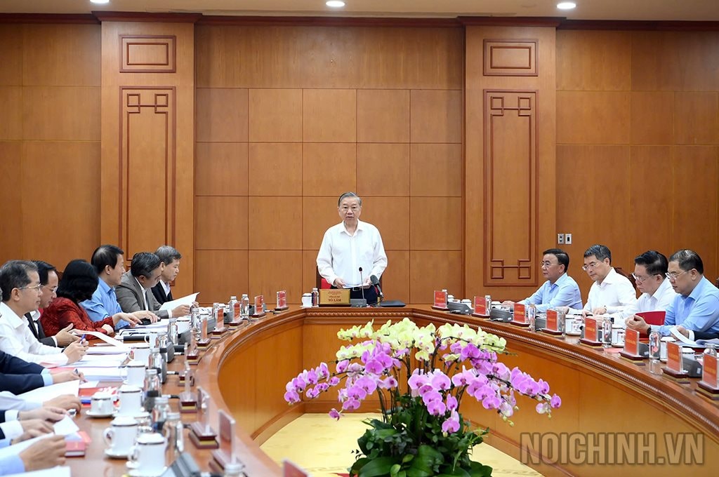 Tổng Bí thư Tô Lâm chủ trì họp: Đưa 4 công ty bao gồm ACV vào diện Ban Chỉ đạo Trung ương theo dõi - Ảnh 2