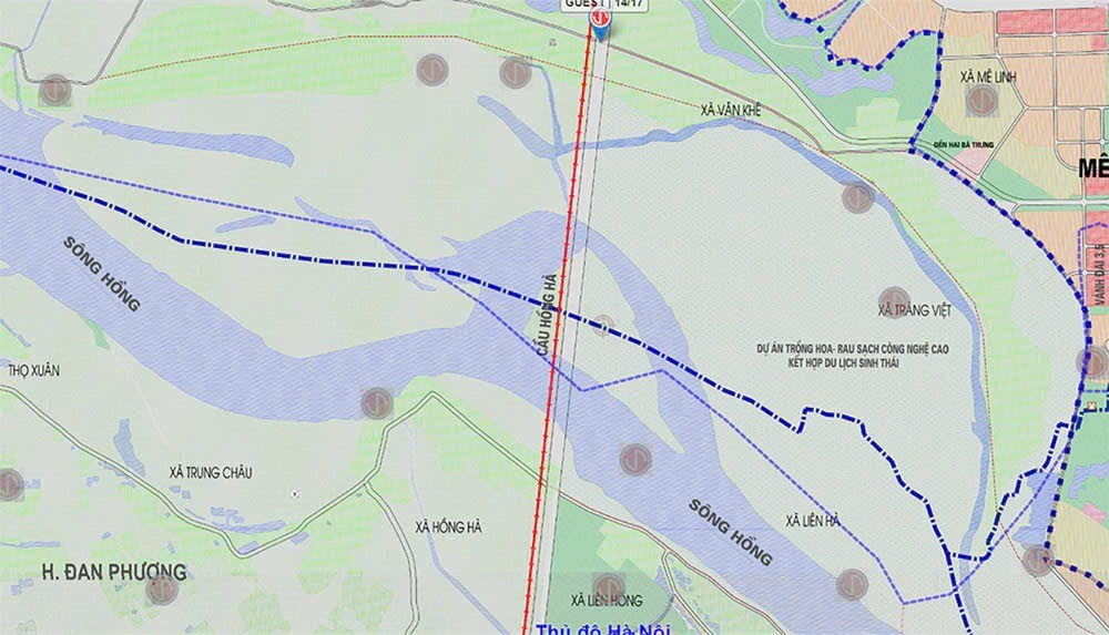 Cận cảnh đại công trường cầu Hồng Hà vượt sông Hồng, sau 5 tháng thi công - Ảnh 11