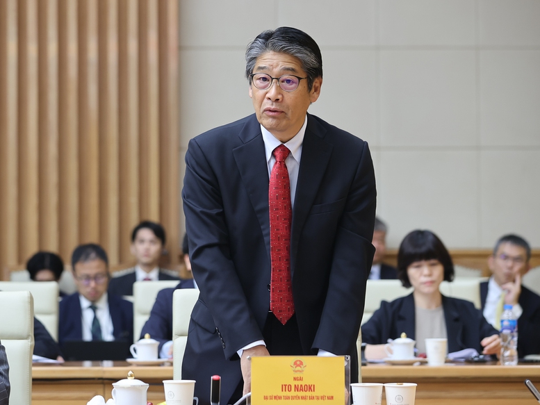 Thủ tướng đối thoại với doanh nghiệp Nhật Bản: Môi trường đầu tư của Việt Nam sẽ trở thành ưu thế nổi trội - Ảnh 4