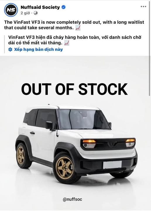 Giá xăng chạm mốc 50.000 đồng/lít, VinFast VF 3 bất ngờ 'cháy hàng' tại quốc gia láng giềng Việt Nam? - Ảnh 2