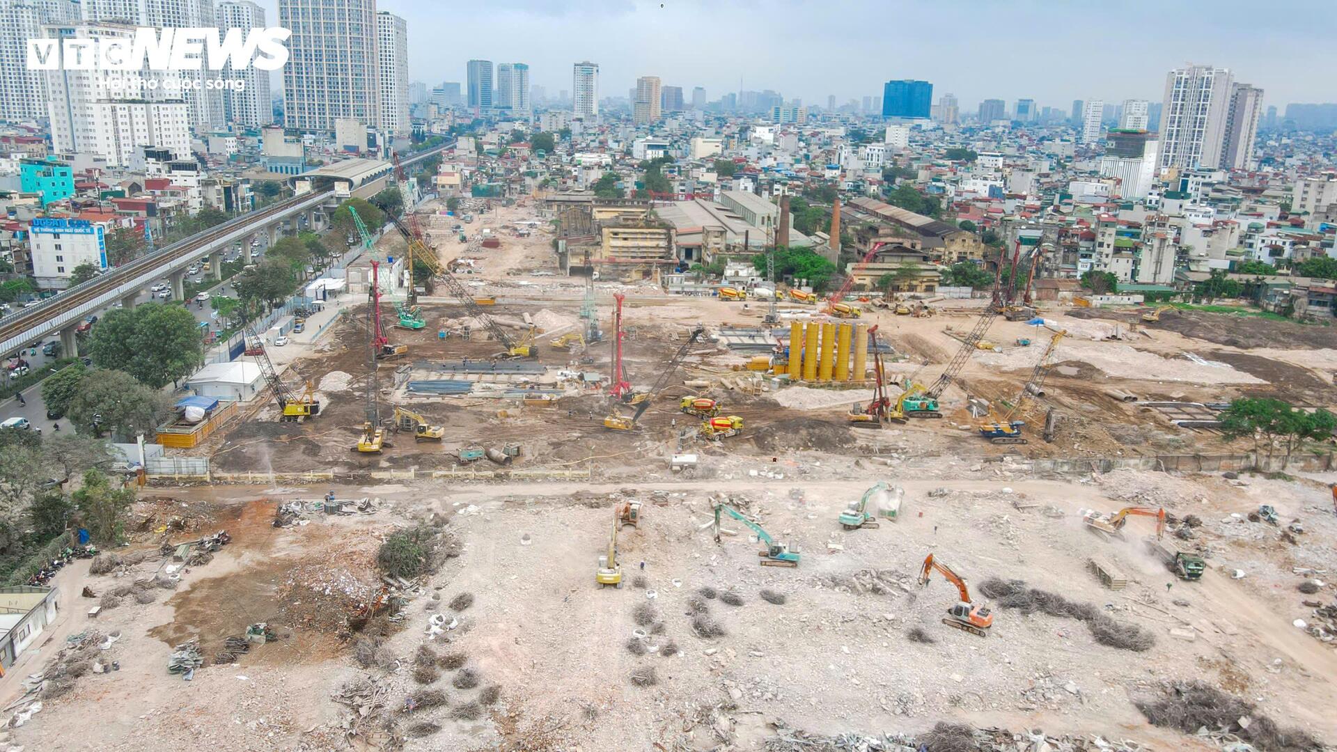 'Thủ phủ công nghiệp' một thời nhường chỗ đại công trường trên đất vàng Thủ đô - Ảnh 1