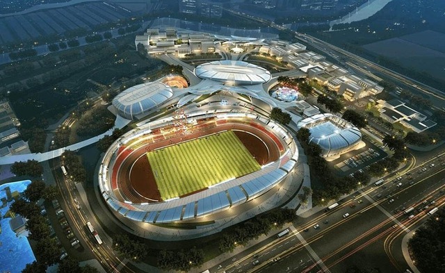 Đại dự án 145.000 tỷ đồng của Sun Group có sân vận động 70.000 chỗ ngồi có chuyển biến gì sau hơn 1 tháng động thổ? - Ảnh 1