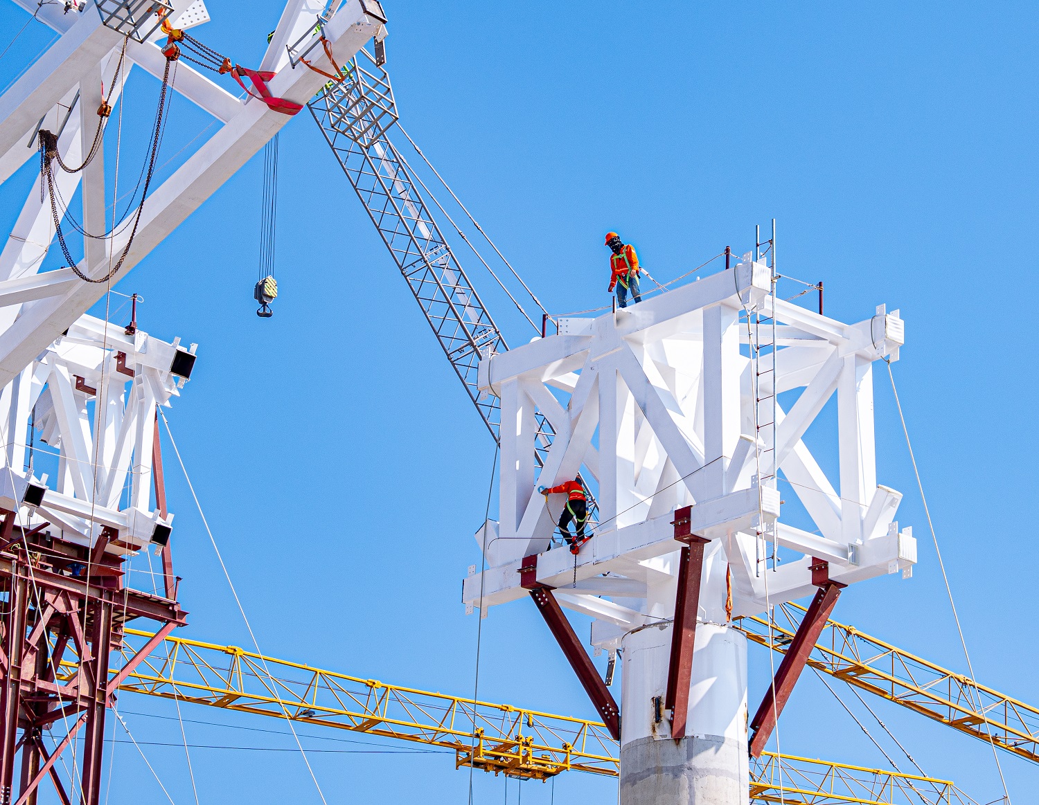 Cận cảnh nhà ga mới sân bay Phú Quốc bắt đầu lắp mái - Ảnh 6