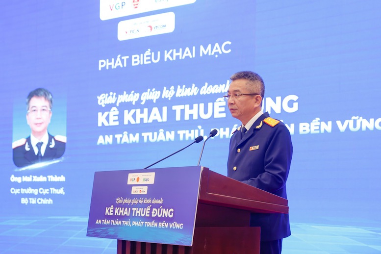 Cục trưởng Cục Thuế: Không xử phạt hộ kinh doanh trong giai đoạn đầu bỏ thuế khoán - Ảnh 1