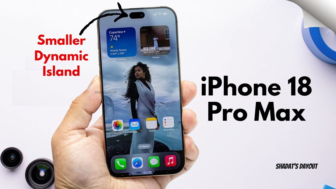 iPhone 18 Pro Max lộ diện thiết kế mới - Ảnh 1