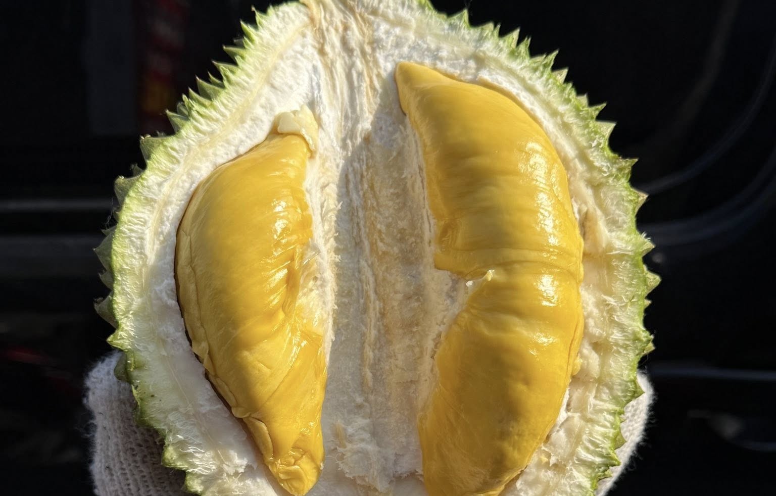 Giá sầu riêng Musang King rẻ đến bất ngờ - Ảnh 1