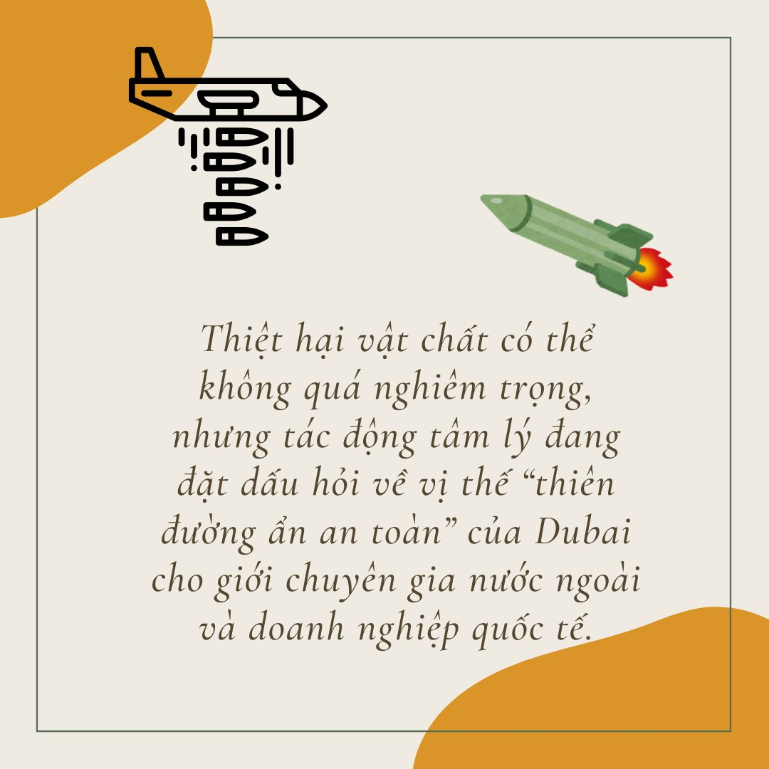 Hàng chục năm cần mẫn xây “thiên đường”, tên lửa Iran khiến nỗ lực của một siêu cường Ả rập đứng trước nguy cơ “dã tràng xe cát” - Ảnh 3