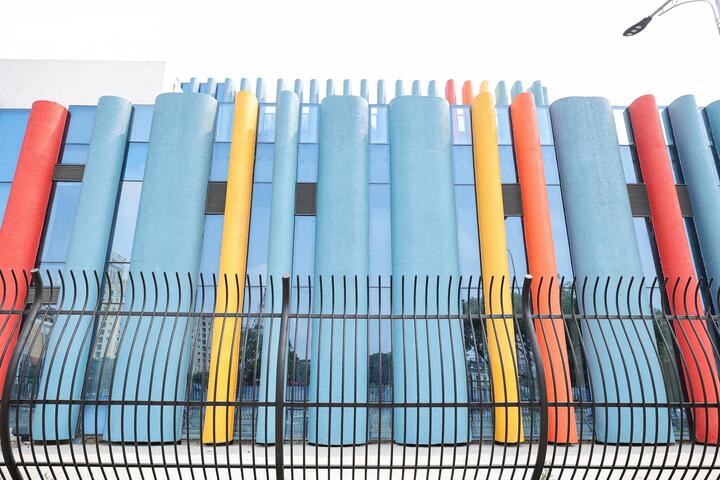 Kiến trúc độc đáo của Nhà hát Tuổi Trẻ cơ sở 2 giữa lòng Hà Nội - Ảnh 5