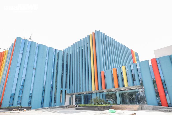 Kiến trúc độc đáo của Nhà hát Tuổi Trẻ cơ sở 2 giữa lòng Hà Nội - Ảnh 3