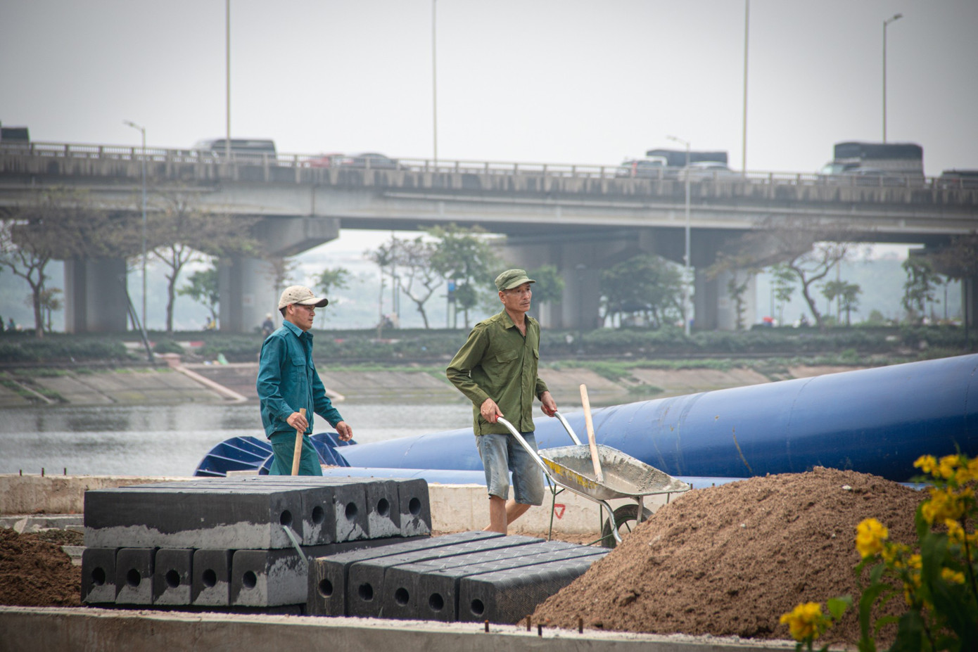 Hà Nội: Thông xe kỹ thuật đường ven hồ Linh Đàm vào ngày 15/4 - Ảnh 6