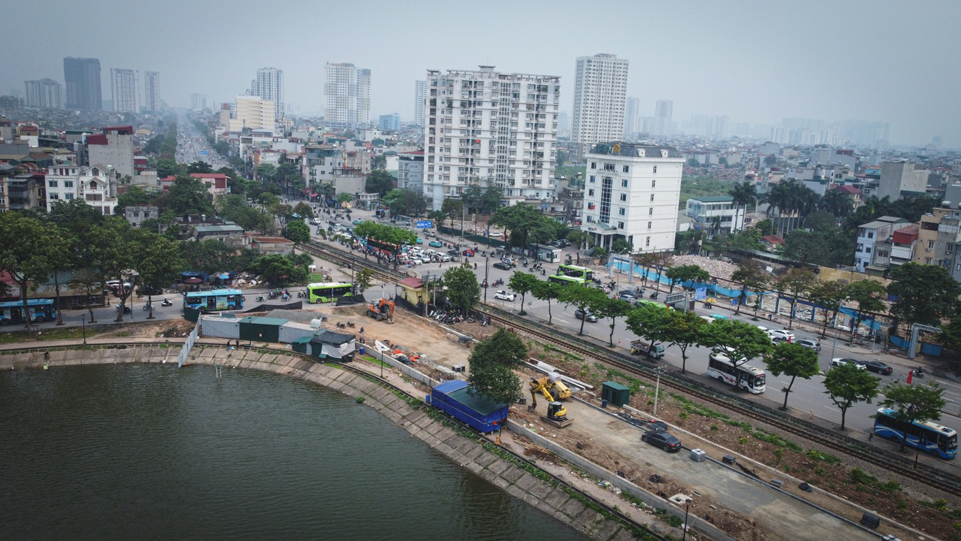 Hà Nội: Thông xe kỹ thuật đường ven hồ Linh Đàm vào ngày 15/4 - Ảnh 4