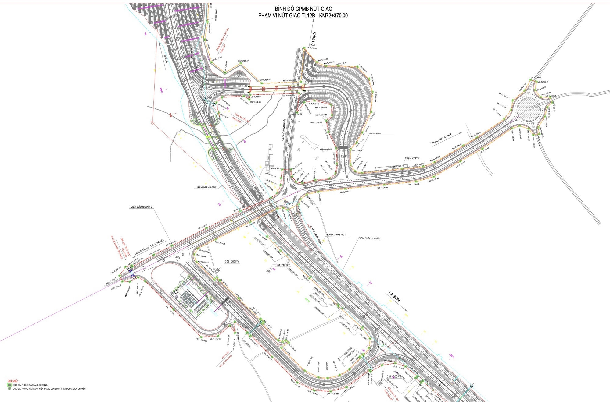 Chủ đầu tư sốt ruột với tiến độ bàn giao mặt bằng dự án nút giao cao tốc Cam Lộ - La Sơn - Ảnh 1