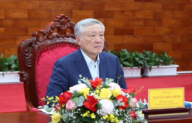 Phó Thủ tướng Thường trực Nguyễn Hòa Bình làm việc với tỉnh Lâm Đồng về việc tháo gỡ khó khăn, vướng mắc cho các dự án - Ảnh 3